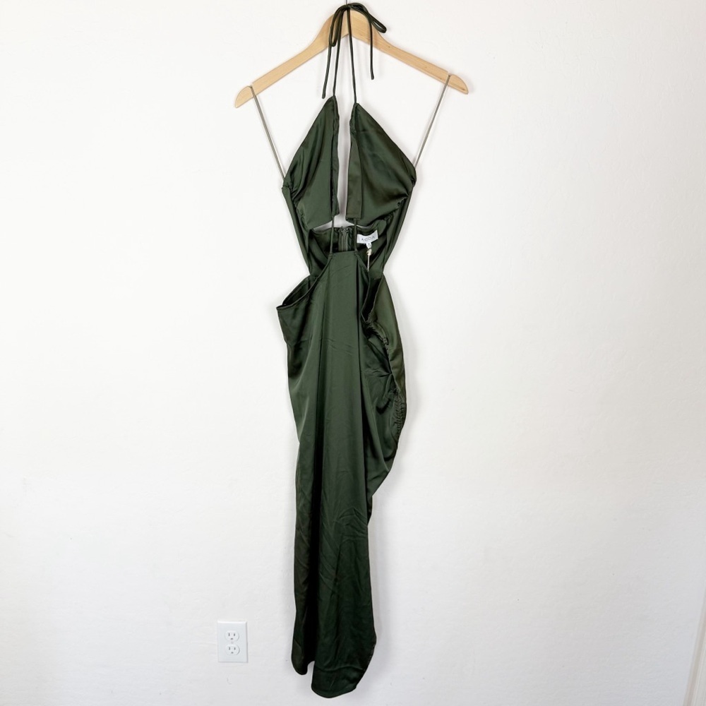 NWT ACOA Paradise Olive Dress - Picture 5 of 11